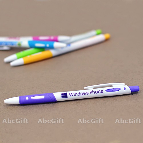 Bút bi nhựa in logo cho Công ty Windows Phone